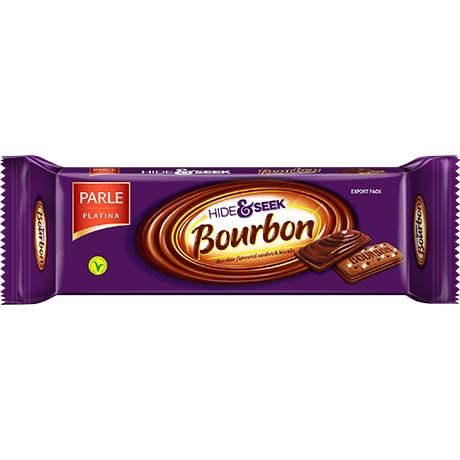 PARLE  Sandwich Biscuits Bourbon Hide & Seek- 135g