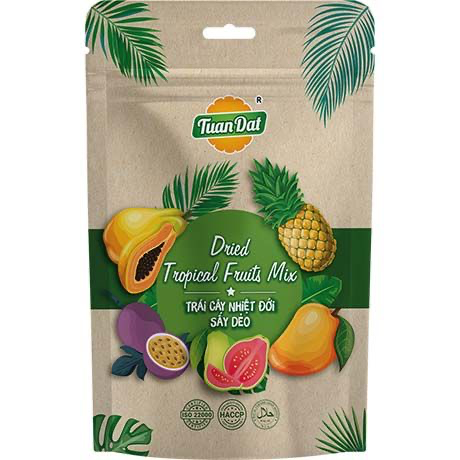 TUAN DAT  Mixed Tropical Fruit Dried- 100g