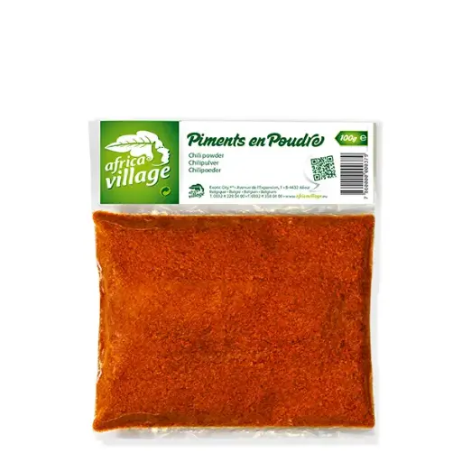 African Village Piments Seches en Poudre- 80g