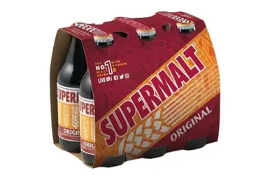 Pack of 6 Supermalt Bottle  
