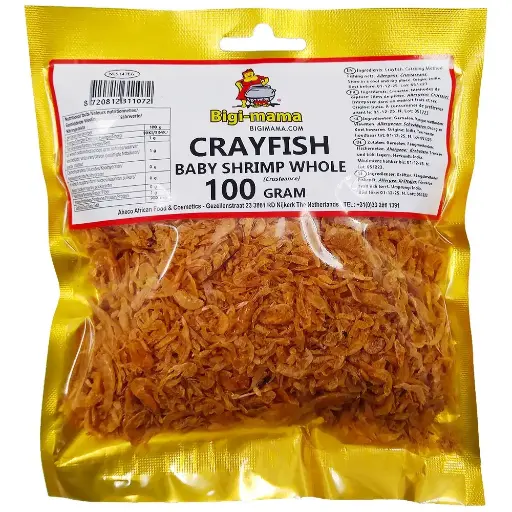 Crayfish Baby Shrimp Whole - Bigi Mama 100 gr