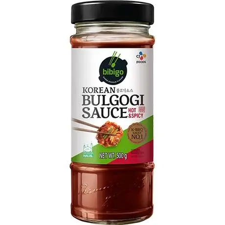 BIBIGO - Korean Bulgogi Sauce Hot & Spicy-500g
