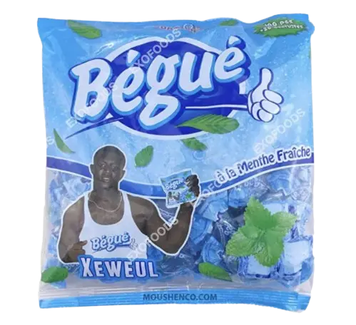 BONBON BEGUE MENTH (400G 100 Bonbon)