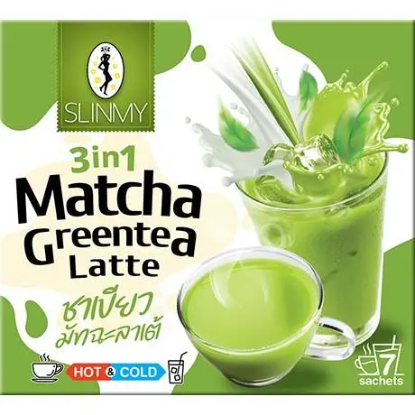  SLINMY  Instant Matcha Latte-7 Sachets