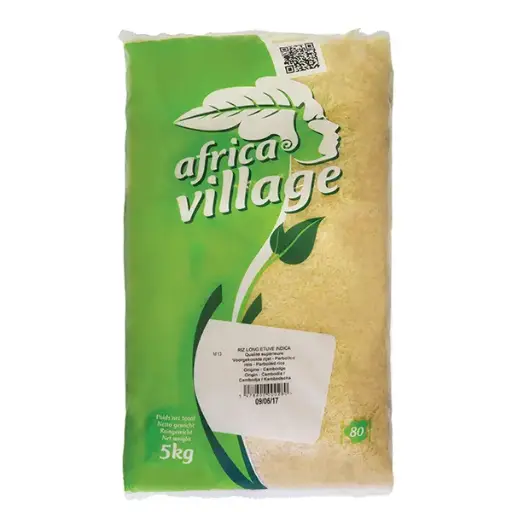 AFRICA VILLAGE RIZ LONG ETUVE (PARABOILED) 5KG