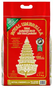 Royal Umbrella Thai Jasmine Rice 4.5 kg 