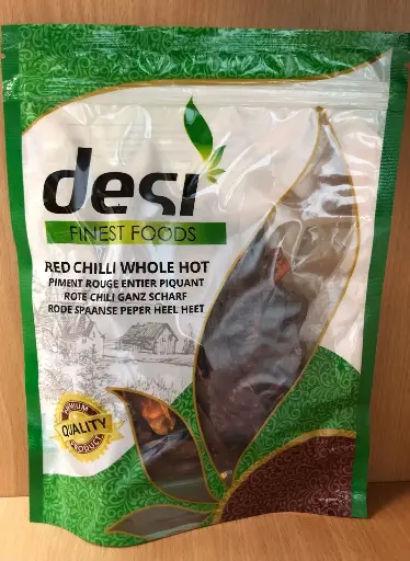 Desi Chilli Whole Extra Hot 50g