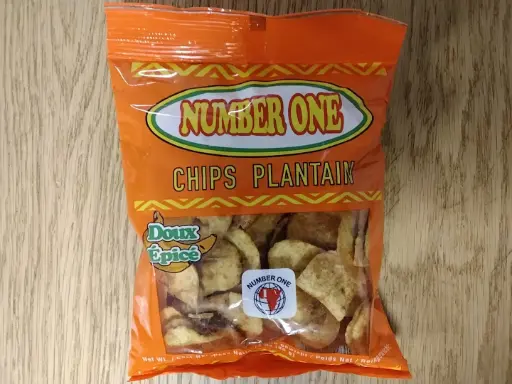 Number One Plantain Chips Doux Épicé