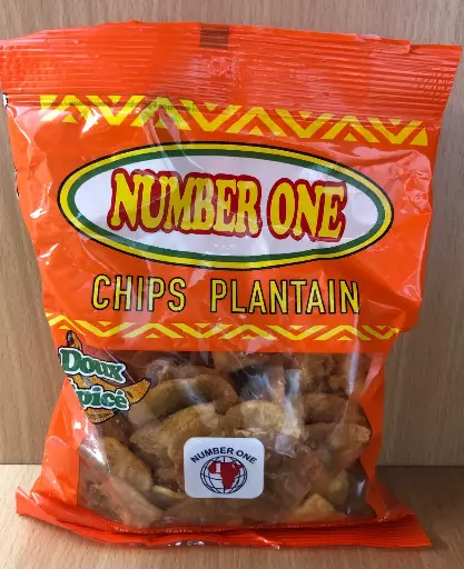 Number One Plantain Chips Spicy 