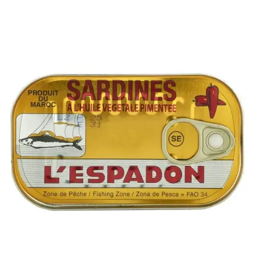 [SARD-OIL] L'ESPADON SARDINES IN OIL 