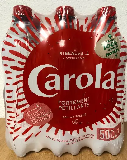 Pack Carola fortement pétillante 6x50cl