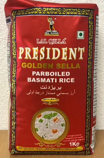 Président Basmati Golden Sella Rice 1kg