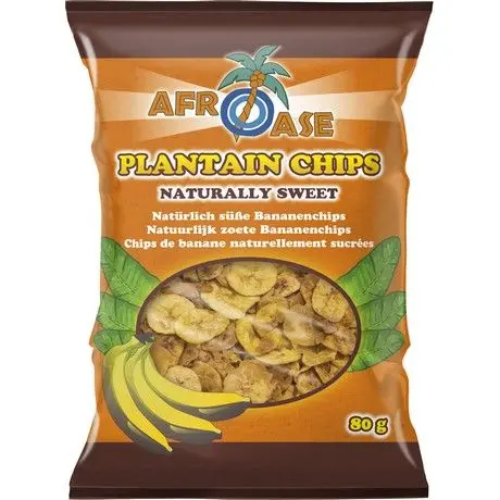  AFROASE Plantain Chips Naturally Sweet