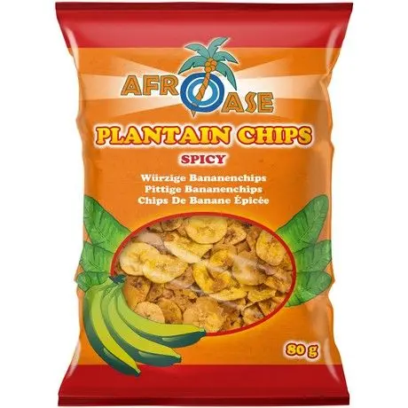   AFROASE  Plantain Chips Spicy