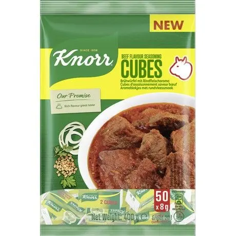  KNORR Bouillon Cubes Beef 400g