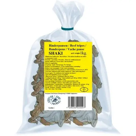 EFP Cow Tripes- Shaki 1Kg