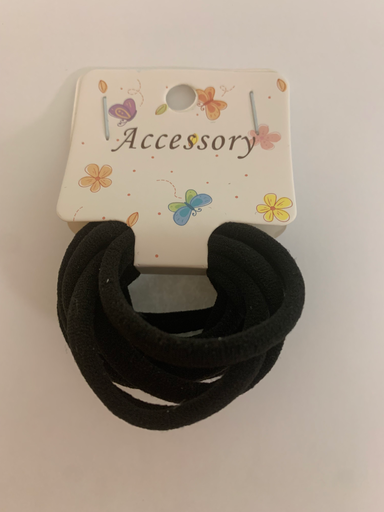 Black hair tie. 10 in one pack 