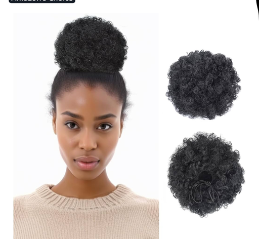 Afro Hair Puff Drawstring Ponytail
